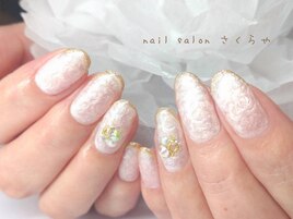 シェルマグネットのXmasネイル