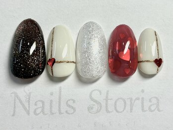 ネイルズ ストーリア(Nails Storia Salon&School)/シンプルデザイン