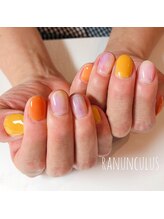 ラナンキュラス(Ranunculus)/ふんわり♪ビタミンカラー