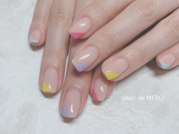サロン ド メルシー(Salon de MERCI)/カラフル☆