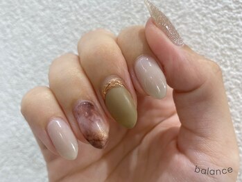 バランス 泉中央店(balance)/人気デザイン♪ニュアンスネイル