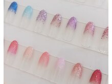 ラ プリュム(La plume)/ラメグラデーション