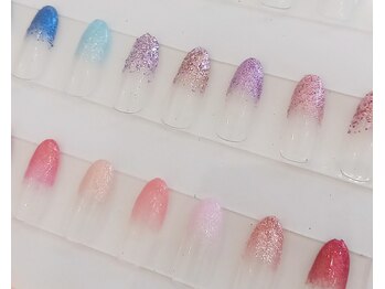 ラ プリュム(La plume)/ラメグラデーション