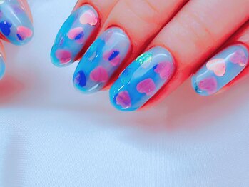 プチマッシュ 学芸大学( pucci maSH)/ハートフレイクネイル