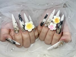 プルメリアネイル