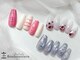 ネイル ボンボニエール 京阪シティモール天満橋店(Nail bonbonniere)の写真/お洒落なのにお手頃な価格が◎少し凝ったdesignが可愛い【毎月変わる★今月のオススメ定額5800円】