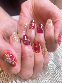 ネイルサロン シェリ(NAIL SALON Cheri)/大人のクリスマスネイル