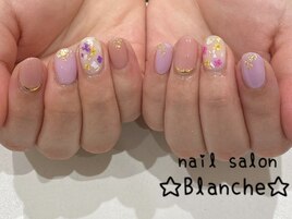 押し花ネイル