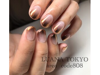 ルアナトウキョウ エリアコード 808(LUANA TOKYO area code 808)/ミラーネイルも多数ご用意！