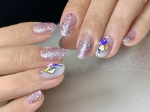 ネイルサロン プール ヴー(Nail Salon Pour Vous)/【定額】スートンポイントネイル