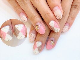 ジェル定額￥8990★アーガイル