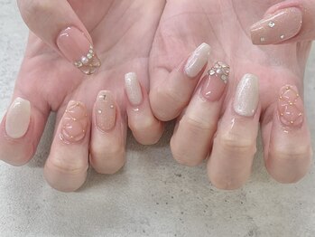 ネイルサロン ドゥ(Nail Salon Doux)/(平田)キルティングフレンチ