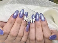 ミューズ ミューズ(Muse Muse)/ブルー×蝶々