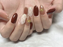 キルティングリボンネイル