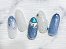 ぷっくりネイル