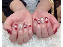 レアネイル 新宿(le'a nail)/リボンネイル