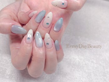 エブリデイビューティ 池袋店(EveryDay Beauty)/ブルーマグネットネイル