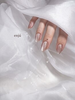 エンジュ(enju)の写真/オフィスネイルに抜群の定評あり◎シンプルネイル・オフィスネイルは当店にお任せください*