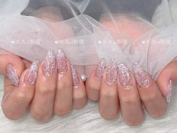 エムプラスネイル 新宿(M+Nail)/長さ出し★フラッシュネイル
