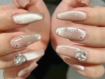 ルネイル 曙橋店(Le nail)の写真/爪が短い・折れてしまった等のお悩みを解決！乾燥や日々の家事で爪が割れやすい方にもおすすめ★
