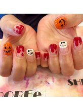 トータルサロン 白べぇーっ プラス/ハロウィンネイル