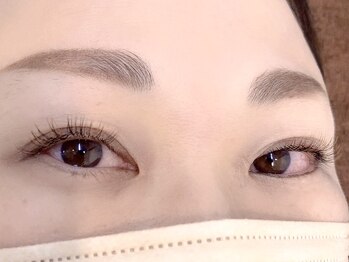 ミニョンアイラッシュデザインサロン 北花田店/フラットマットラッシュ カラー