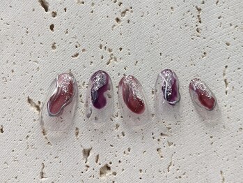 ネイルドッグ(NAIL DOG)/塗りかけネイル♪