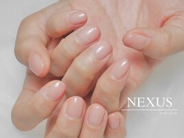 透明感ワンカラーネイル