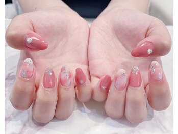 ラルネイル 大宮(Lull. nail)/#ニュアンス #ピンクネイル