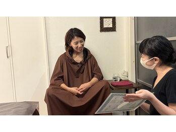 デトラップ 恵比寿/来店後、コースの説明をします