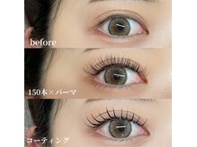サロンノアノア 小倉店(salon noa noa)の雰囲気（人気のエクパーマ☆明るいお目元で―10歳のお目元に）