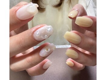 エスネイルサロン(S Nail Salon)/バターニュアンスネイル