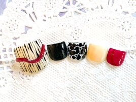 夏フットネイル｜パラジェル