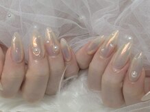バベル 北堀江店(Babel)/うるうるミラーネイル