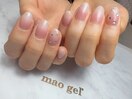 mao gel 花びらネイル