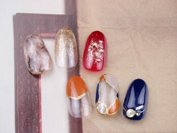 ネイルクロエ(NAIL KCLOE)/定額デザイン☆3本アート