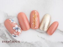 インフェイシャス 大丸福岡天神店/フラワーネイル 