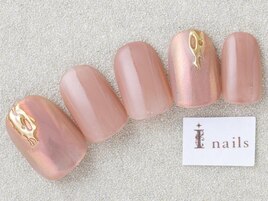 くすみピンクミラー￥6000
