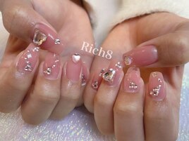 ちゅるんワンホンネイル