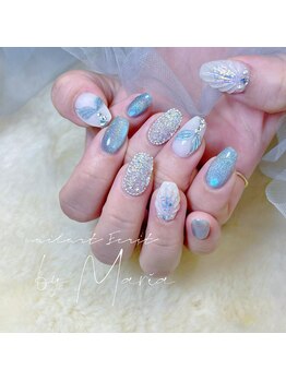 ネイルアート エクリ(Nail Art:Ecrit)/サマーネイル