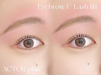 アクター(ACTOR)/眉Wax&まつ毛パーマ　担当:保