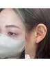 NEW☆アイブロウワックス+耳ツボジュエリー【両耳6～10粒】¥10450→¥9900