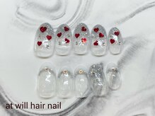 アット ウィル ヘアー ネイル(at will hair nail)/定額デザインRich(頼)