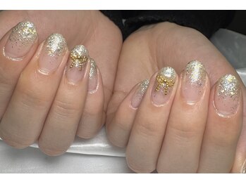 カルフールノア 北千住店(Carrefour noa)/グラデーション+パーツ追加