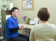 睡眠美脳整体サロン ハヤシダ 【肩こり/ドライヘッドスパ/マッサージ/小顔/姿勢矯正】の雰囲気(徹底したカウンセリングを重視しています!)