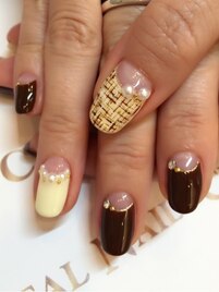 ツイード×フレンチ