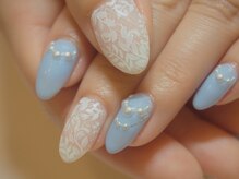 アールローズ(R-rose)/手描きレースネイル￥12895
