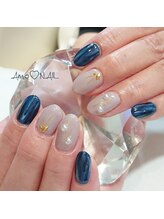 アモ ネイル(Amo NAIL)/大人ネイビー