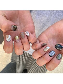 ハラジュクネイルズ(harajukunails)/ニュアンスやり放題｜90分