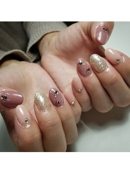 キイコネイル(kiiko.nail)/ストーンアートネイル